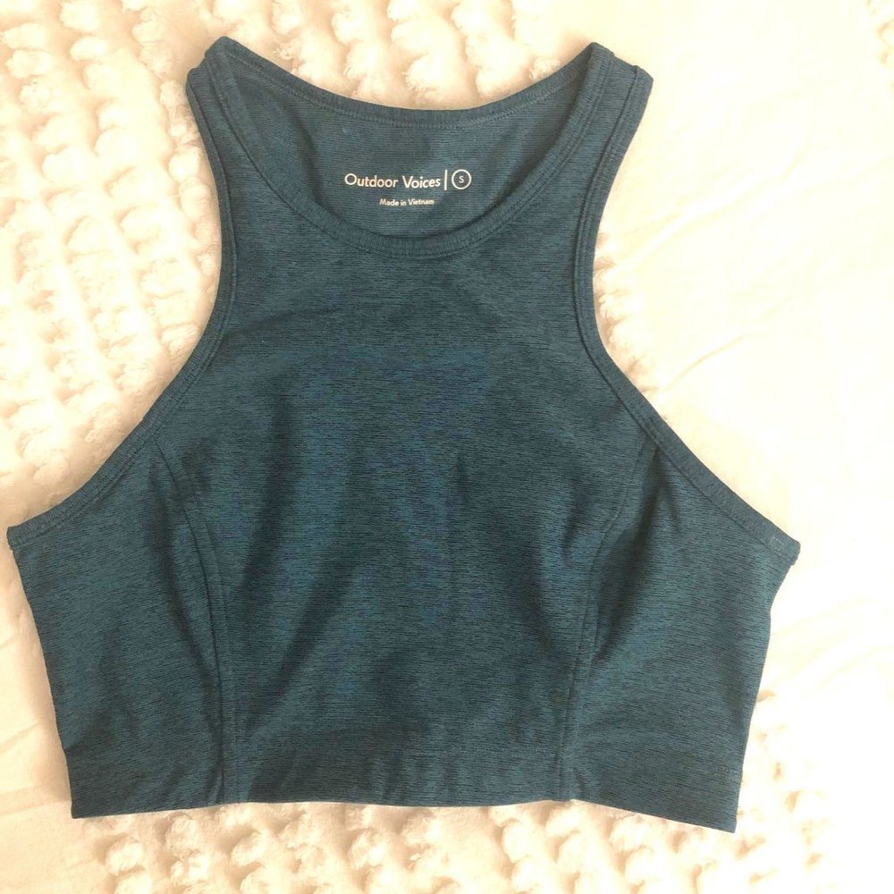 Outdoor Voices Athena Crop Top